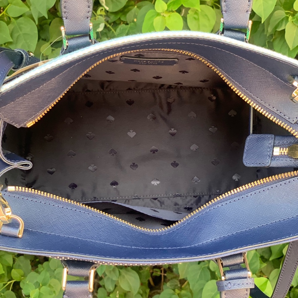 Kate Spade Cameron Stripe Medium Satchel Crossbody - Picture 7 of 8